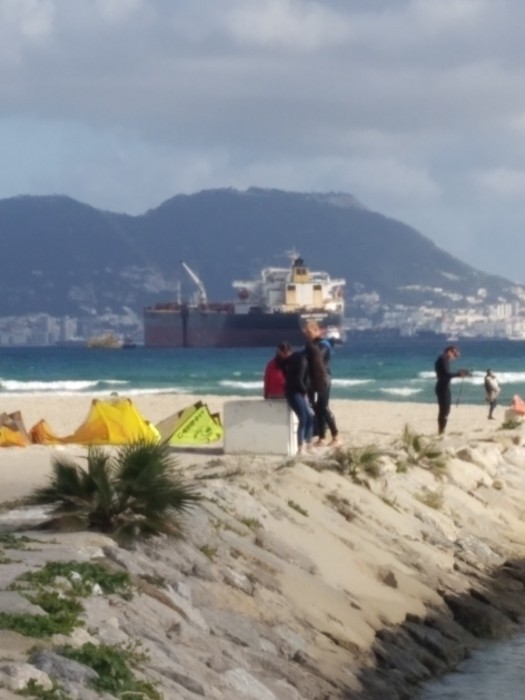 Palmones sullo sfondo Gibilterra