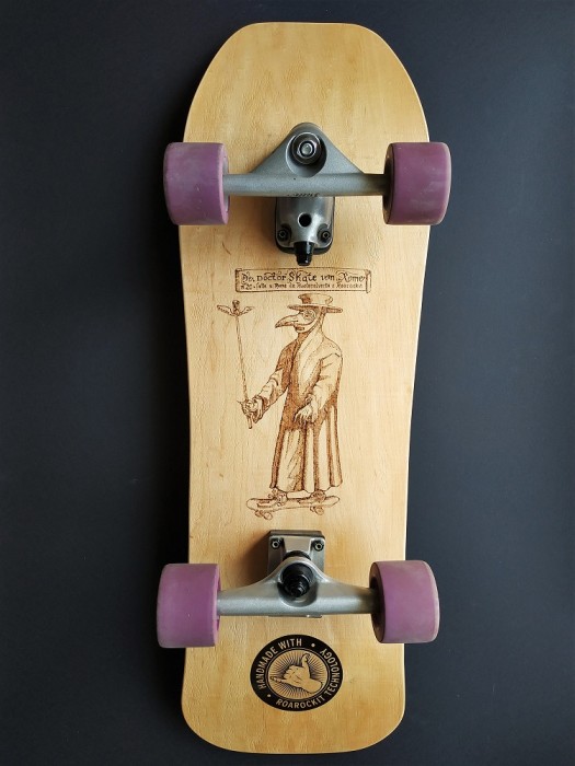 OLD SCHOOL SKATE ROAROCKIT - PLAGUE DOCTOR - RUOTENELVENTO (8).jpg