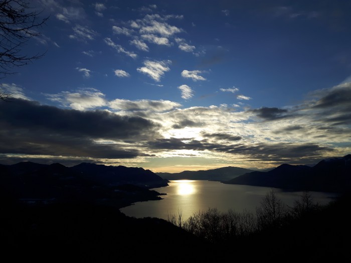 Tramonto sul 2020...Lago Maggiore visto da Agra